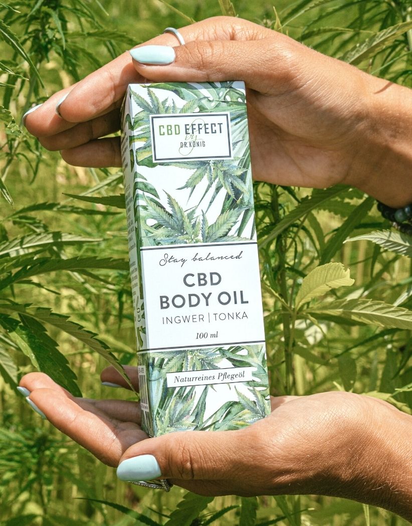 CBD Body Oil Ingwer | Tonka