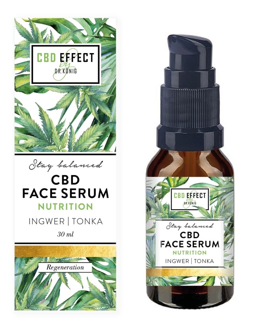 CBD Face Serum Ingwer
