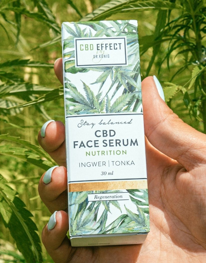 CBD Face Serum Ingwer